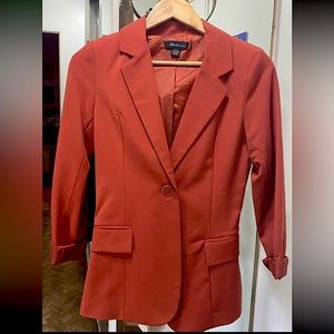 Women’s Dark Orange Blazer